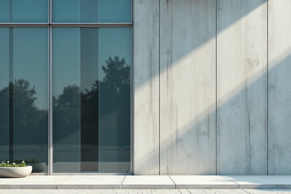 Klare moderne Architektur